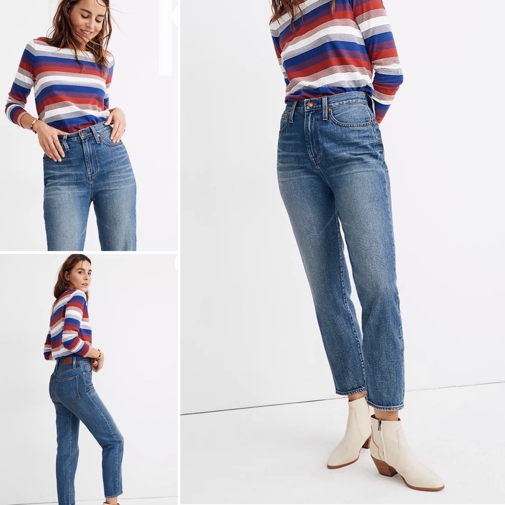 Madewell | Mom Jean in Downey Wash Jeans 28